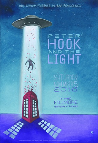 Peter Hook & the Light at the Fillmore in San Francisco