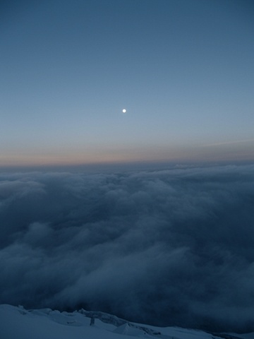 The Moon at Dawn