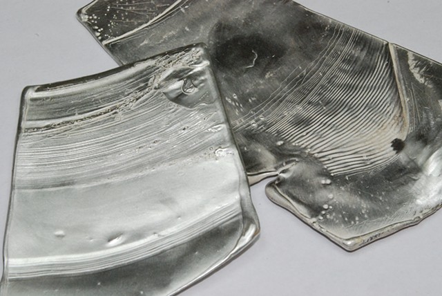 Rough casts for edition of 50 necklaces -nothing Magazine