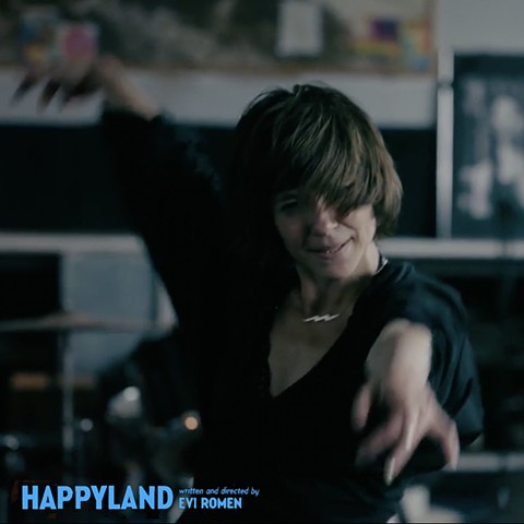 Silver Lightning Necklace for Happyland Film