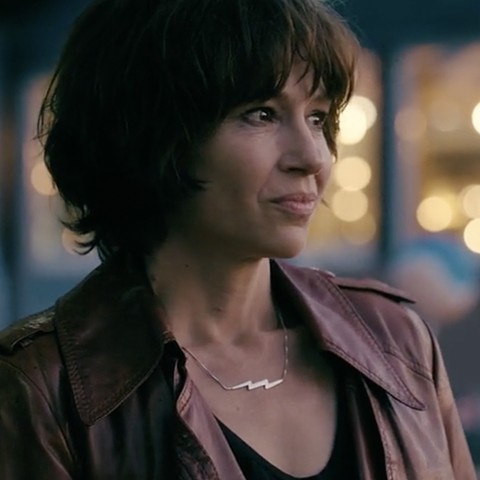 Silver Lightning Necklace for Happyland Film