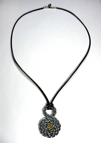 Amy's Infinity Spiral Necklace.