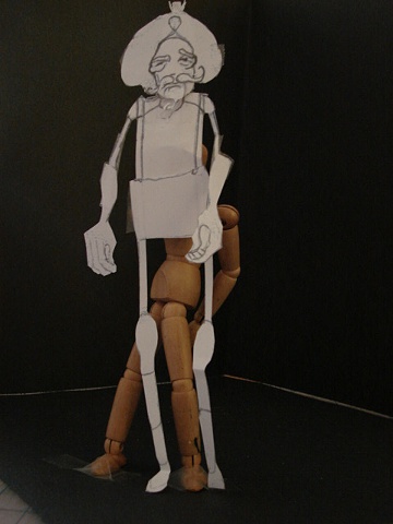 Model of King Bunraku Puppet