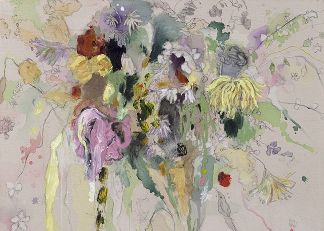 Pastel Bouquet- Detail