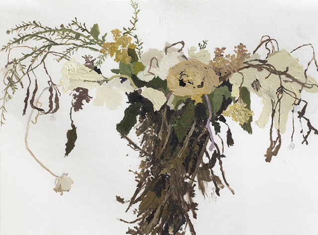Dried Flower Painting
