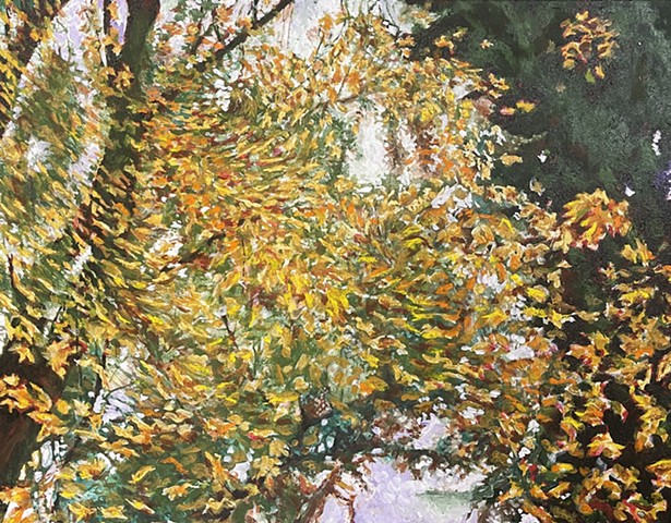 Ochre and Evergreen (SOLD)