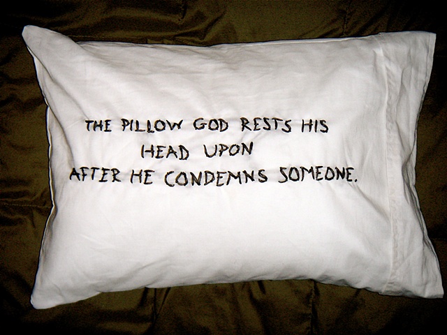condemnation pillow