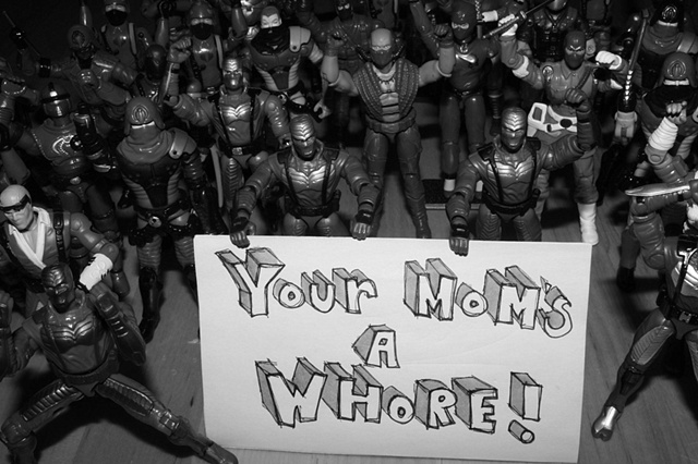 Your Mom's A Whore !