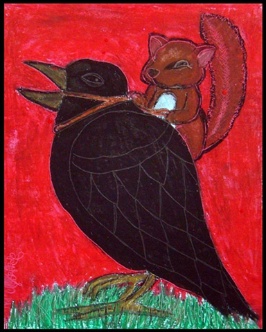 Squirrel & The Crow