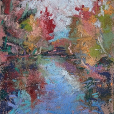 River Soft Autumn_3x3 (Sold)
