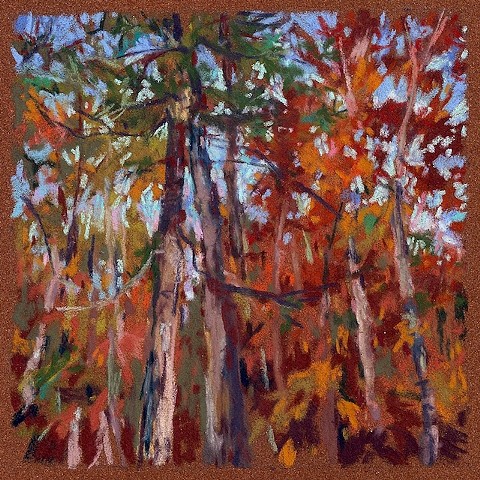 Autumn Song 6x6  (sold)