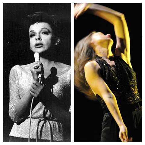 Blue Period
An improvisation on laughter through tears.
Performed to two different versions of "When Smoke Gets in Your Eyes" with special guest star, Judy Garland.