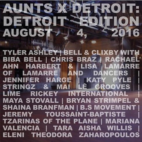 Performing in AUNTS is Dance : Detroit Edition