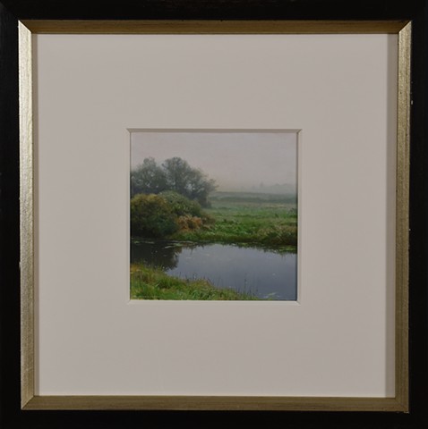North Canal in Early Autumn - Framed 
