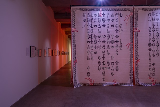 Installation view of World War −III½