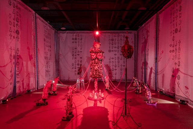 Installation view of World War −III½