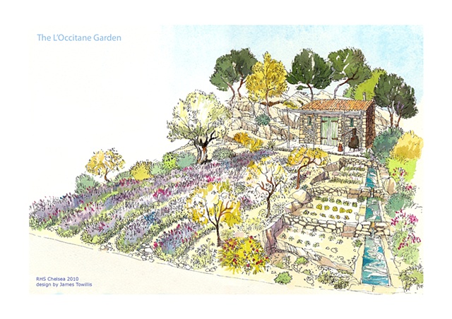 The L'Occitane Garden - Chelsea Flower Show - James Towillis