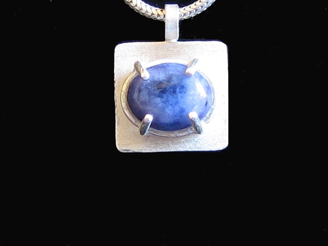 Sodalite and silver