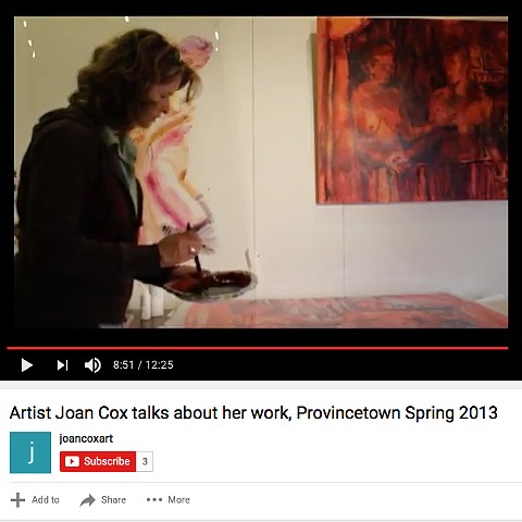 Video Interview in Provincetown Studio
