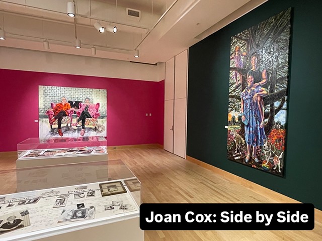 Joan Cox: Side by Side The Artist's Solo Exhibition at Towson University Proves Visibility is Beauty