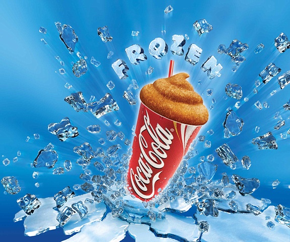 coke frozen