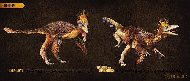 troodon:  Walking with dinosaurs 3d movie