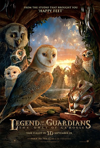 legends of guardians poster