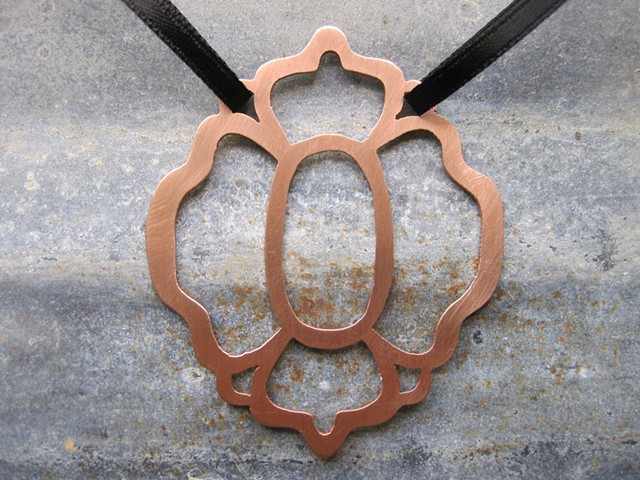 Copper Pendant  Jewelry Necklaces