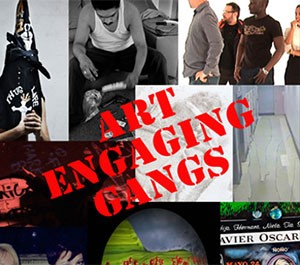 Art Engaging Gangs Group Show Book at AC Institute Exhibition Catalog