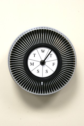 "Weekly Clock" (type #3 gray)


