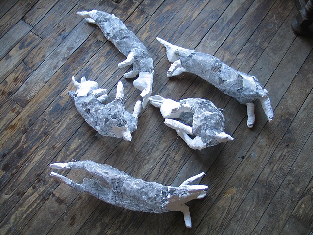 Hanging Hares 3-29-13