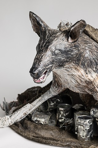 wolves, aluminum cans, fairy tales, fables