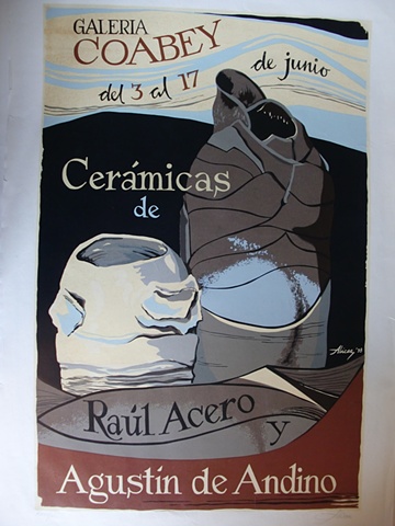 Ceramicas de Raul Acero y Agustin de Andino