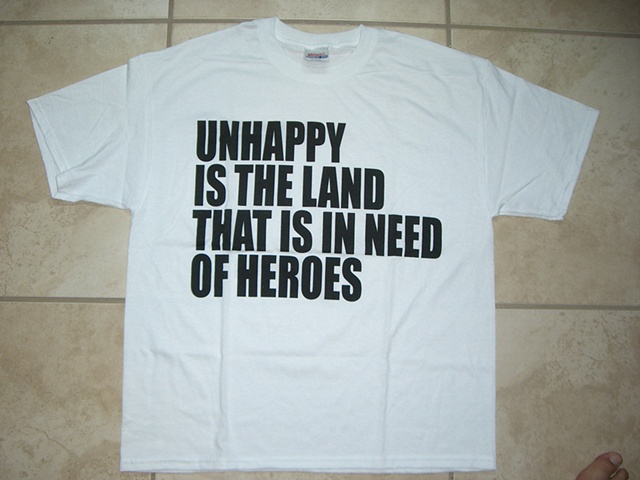 Jason Mena - Unhappy is the land in need of heroes