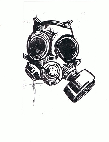 Jose Ortiz - Gas Mask 2