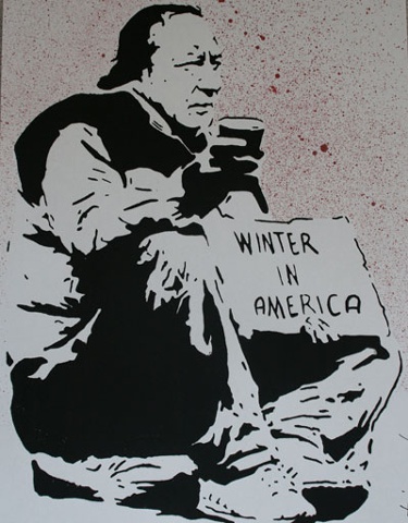 Winter in America 2 - ed. 23 hand painted