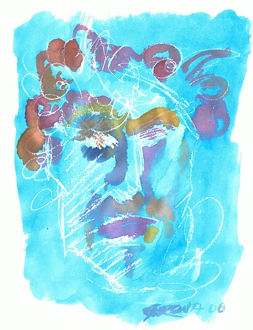 Ivan Girona - Watercolor Face