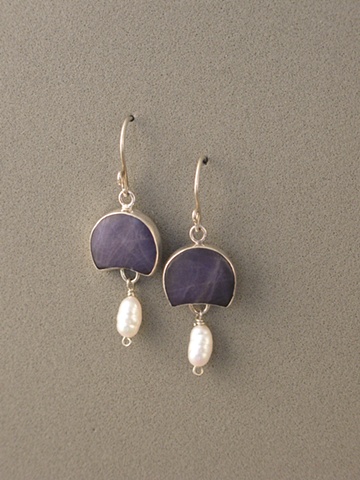 Sterling Silver, Stones:  Stitchtite, Chinese Fresh Water Pearl