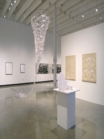 Installation view at Illges Gallery, Columbus State University