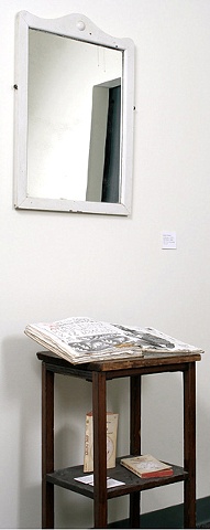 Table, Mirror and Books