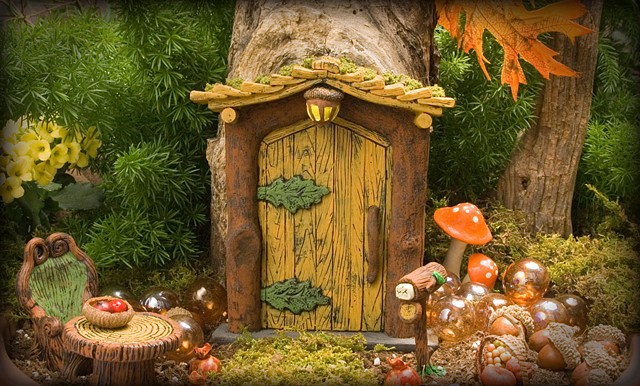 Rustic Fairy Door