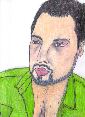 Portrait of Cristian Gonzales by Christopher Stanton