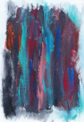 Abstract painting by Christopher Stanton