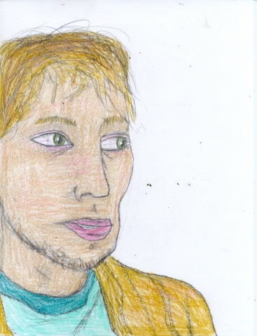 Drawing of Eric Cowan by Christopher Stanton