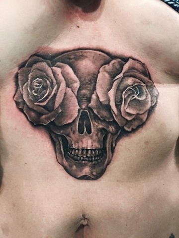 roses for eyes skeleton