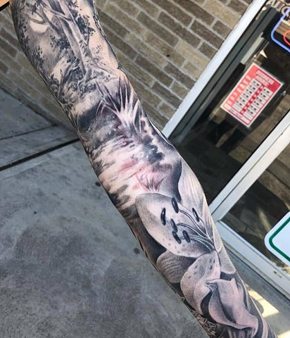 orchid sleeve