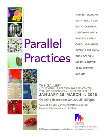 Parallel Practices at WCSU January 25 - March 4, 2018