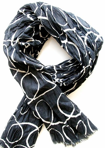 black sugar cotton scarf