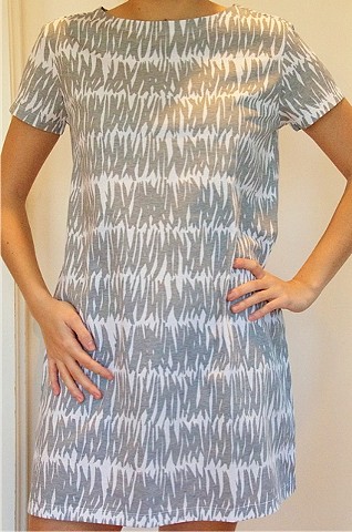 grasses grey knit dress