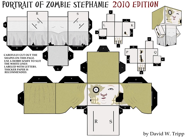 Portrait of Zombie Stephanie
